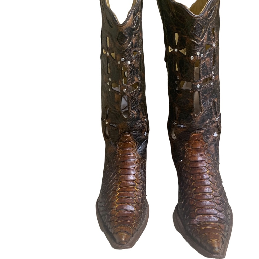 Corral Boots Musgo Python Cross | Corral